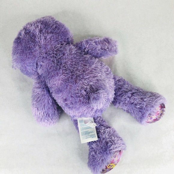 Build A Bear Frozen Princess Anna Purple Sparkle Disney Plush Toy Stuffed Animal - Picture 8 of 11